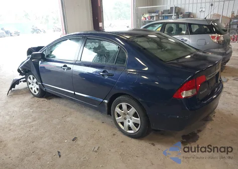 2010 Honda Civic Lx z USA, uszkodzony, nr VIN 2HGFA1F5XAH579982